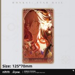 miHoYo HSR Amphoreus' Saga of Heroes Series Shiny Ticket Tinplate Badge Collectible Accessories